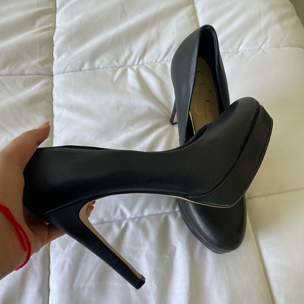 Jessica Simpson Black Heels